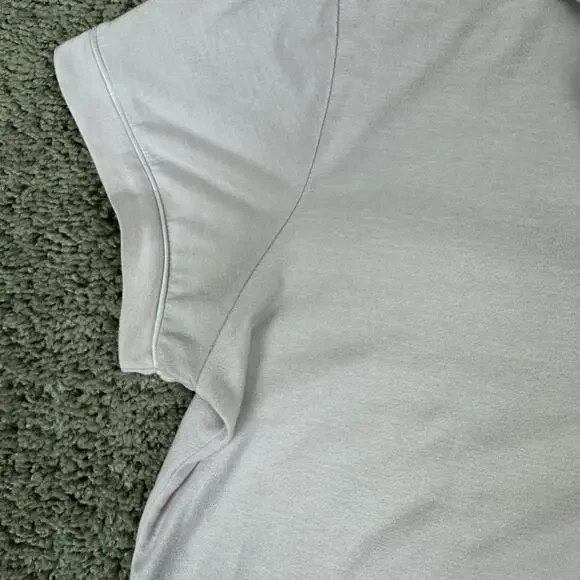 Life Is Good Top Womens S Pink Sleep Shirt Flower Pots Button Front Pajamas READ - Picture 5 of 11